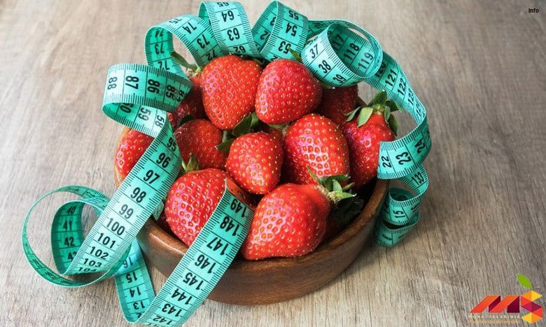 خواص توت فرنگی برای کاهش وزن_1