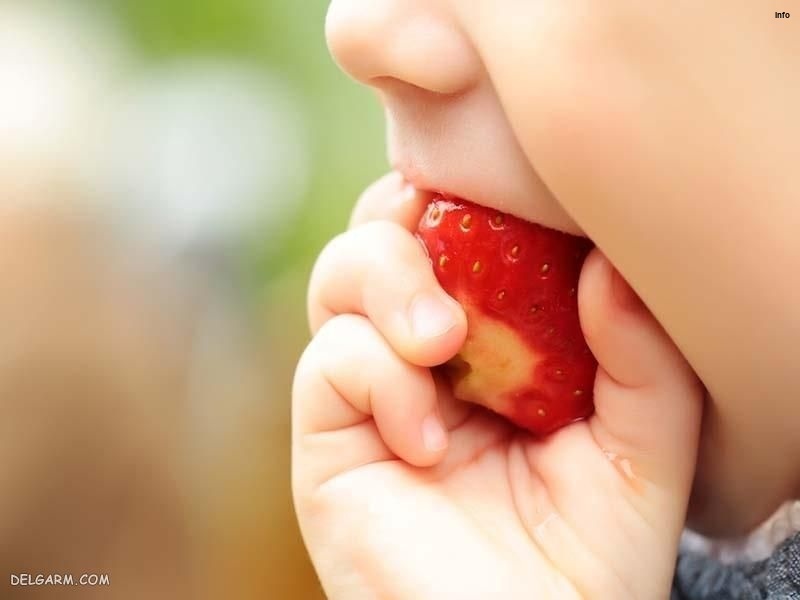 خواص توت فرنگی برای کودک یک ساله_8