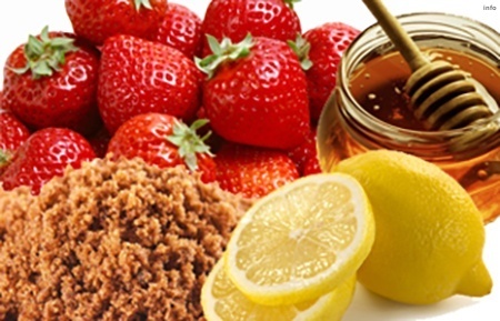 خواص توت فرنگی و عسل_9