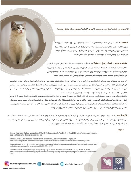 کرونا ویروس گربه ها_1