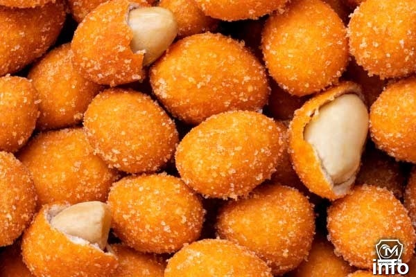بادام زمینی روکش دار چطور درست میشه_5