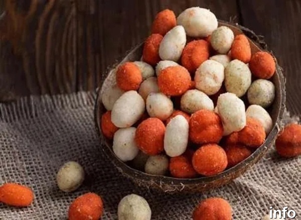 بادام زمینی روکش دار گوجه ای_5