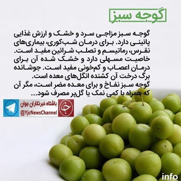 خواص گوجه سبز برای کبد چرب_1